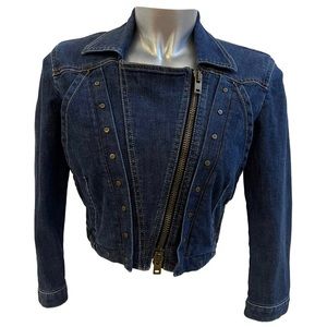 Authentic Stella McCartney Denim Jacket semi crop coat